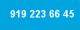 919 223 66 45